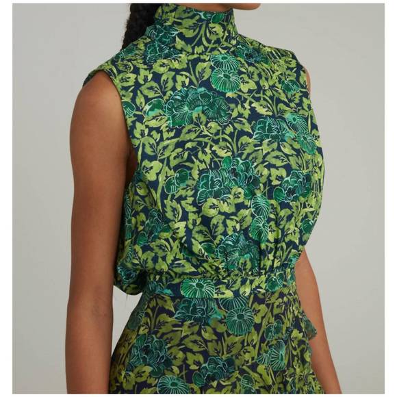 NEW SALONI fleur dress in woodland - Picture 5 of 5